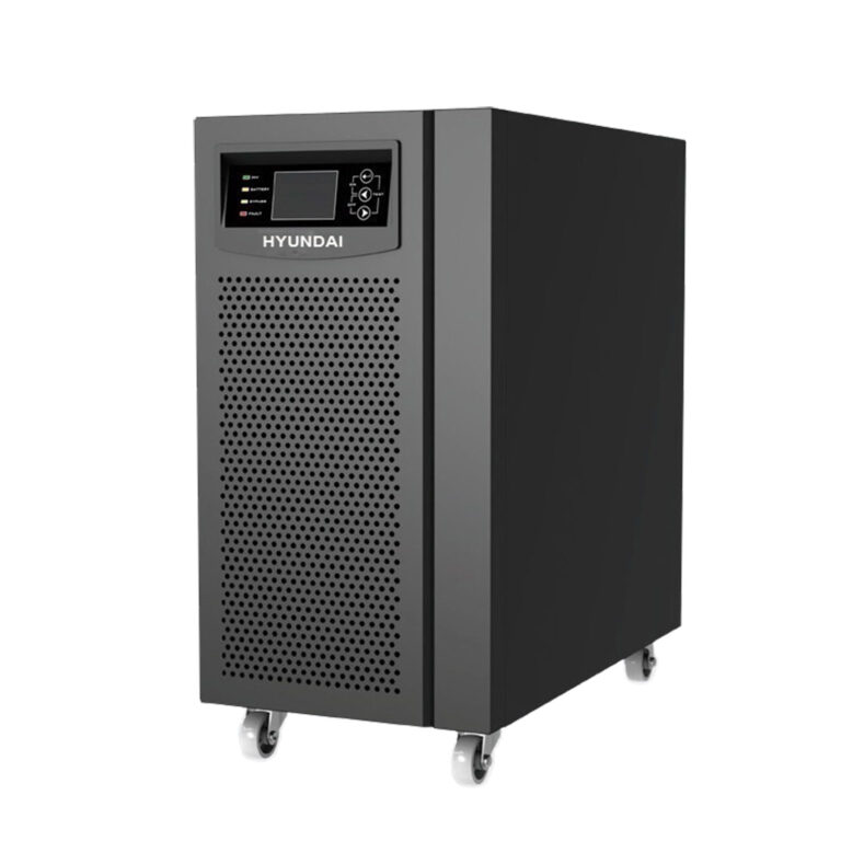  - Bộ lưu điện UPS Online 5kVA pin ngoài Hyundai HD-5KS ảnh 01