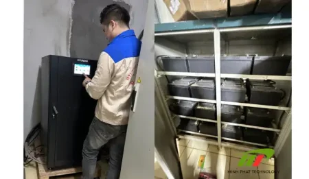 Minh Phát Tech khảo sát bảo trì UPS cho doanh nghiệp