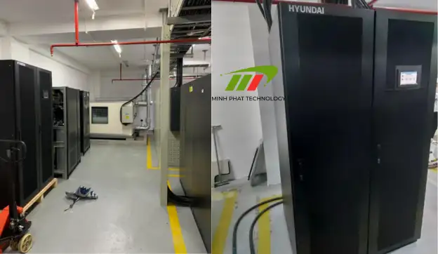 UPS Hyundai 500KVA và cách bố trì