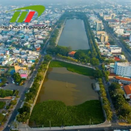 Tiền Giang từ trên cao