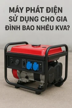 Gia đình dùng máy phát điện bao nhiêu KVA là hợp lý
