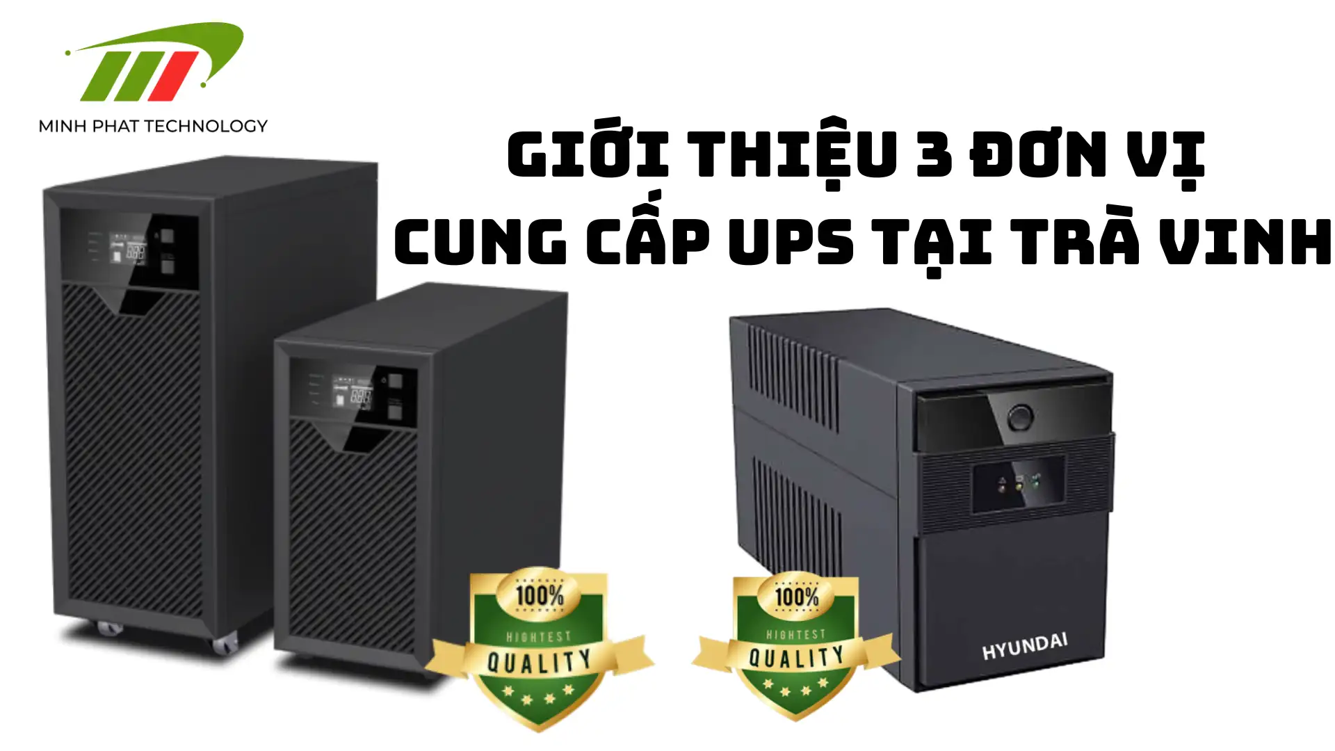 Top 3 nhà cung cấp UPS tại Trà Vinh