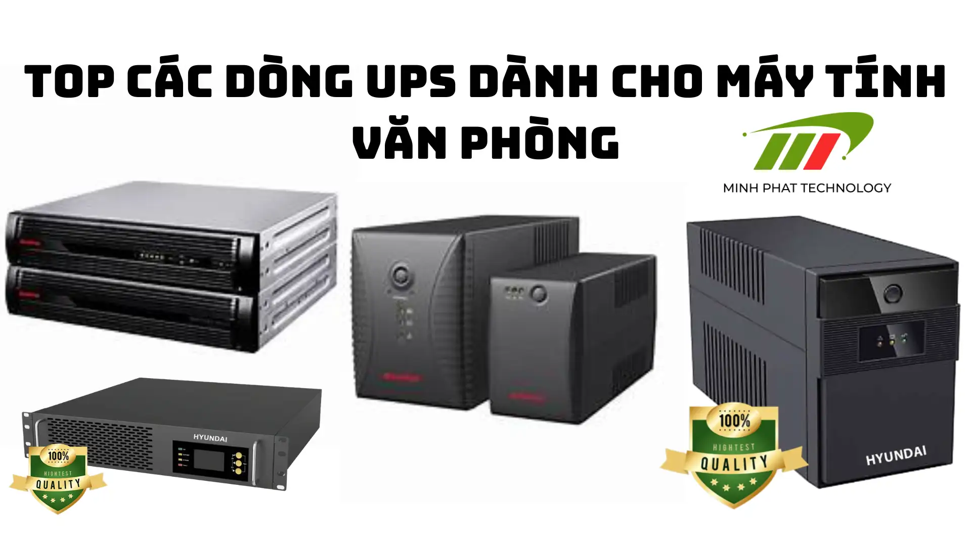 Top các dòng UPS dành cho máy tính văn phòng
