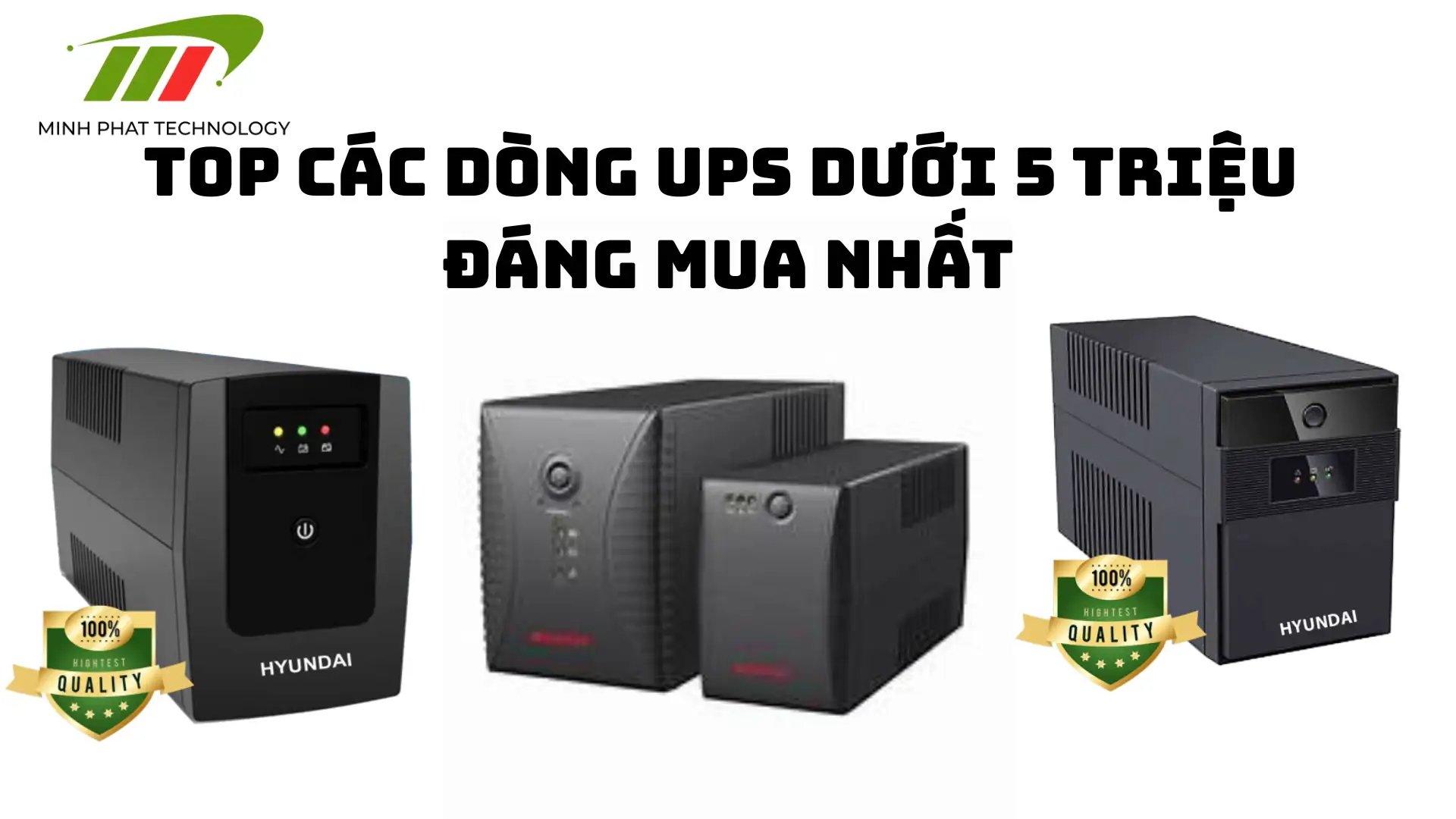 Top các dòng UPS dưới 5 triệu đáng mua nhất