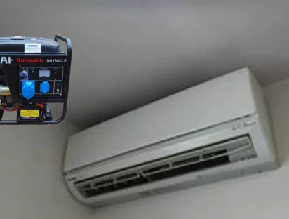 Máy phát điện cho điều hoà gia đình