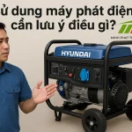 Những lưu ý quan trọng khi sử dụng máy phát điện 