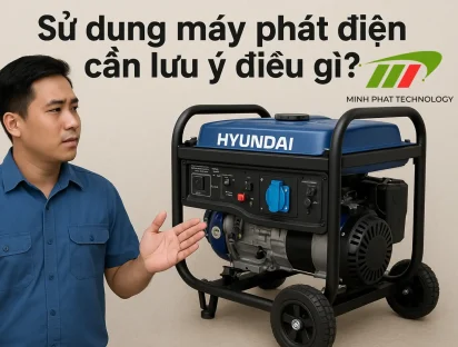 Những lưu ý quan trọng khi sử dụng máy phát điện 