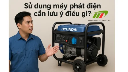 Những lưu ý quan trọng khi sử dụng máy phát điện 