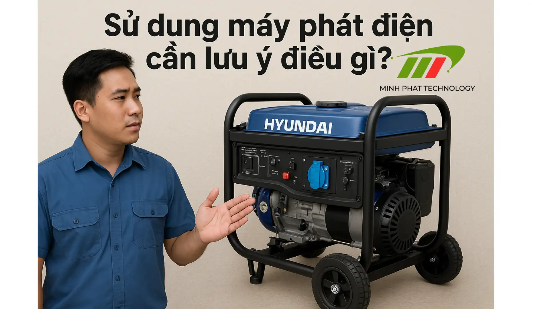 Những lưu ý quan trọng khi sử dụng máy phát điện 