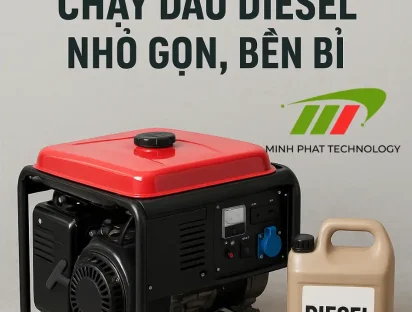 Top Máy Phát Điện Chạy Dầu Diesel Nhỏ Gọn, Bền Bỉ