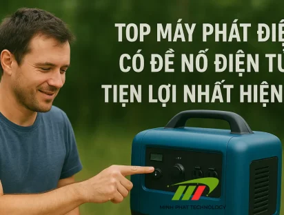 Top máy phát điện có đề nổ điện tử tiện lợi nhất hiện nay