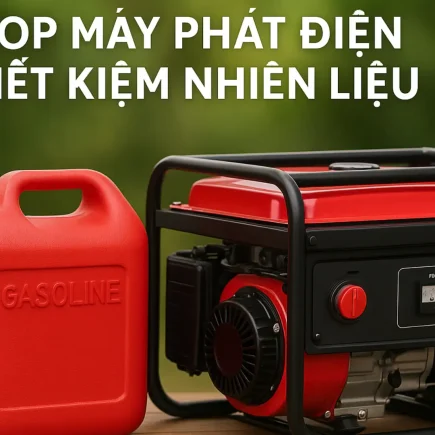 Top máy phát điện tiết kiệm nhiên liệu