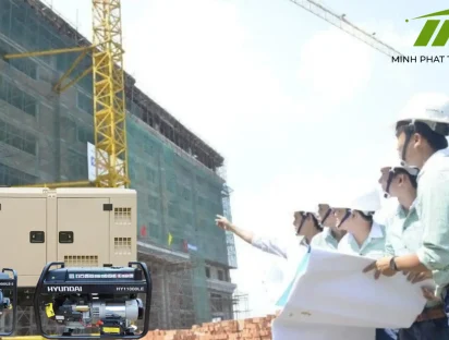 Hướng dẫn chọn máy phát điện cho công trình ngoài trời