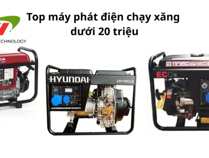Top máy phát điện chạy xăng cho gia đình dưới 20 triệu