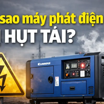 Vì sao máy phát điện bị hụt tải
