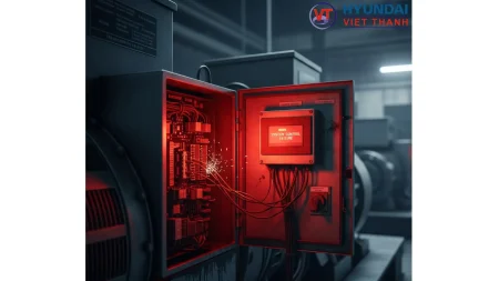 Hệ thống AVR máy phát điện bị lỗi