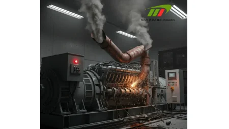 Hệ thống xả của máy phát điện bị lỗi