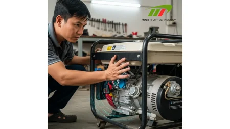 Kiểm tra máy phát điện bị rung lắc