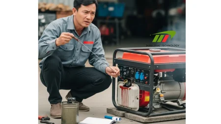 Kiểm tra mức tiêu hao nhiên liệu của máy phát điện