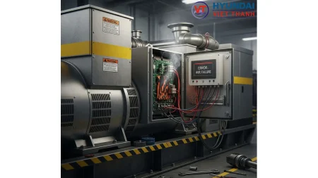 Máy phát điện bị hỏng hệ thống AVR