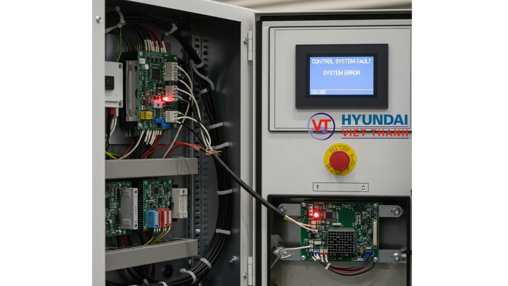 Máy phát điện bị lỗi hệ thống điện điều khiển