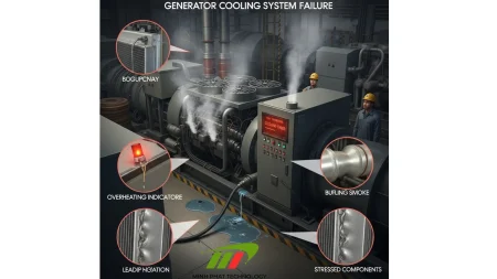 Máy phát điện bị lỗi hệ thống làm mát
