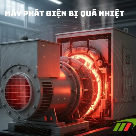 Máy phát điện bị quá nhiệt - Lý do vì sao