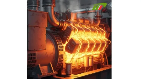 Máy phát điện bị quá nhiệt (Minh hoạ)
