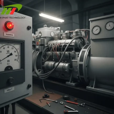 Máy phát điện không phát ra điện