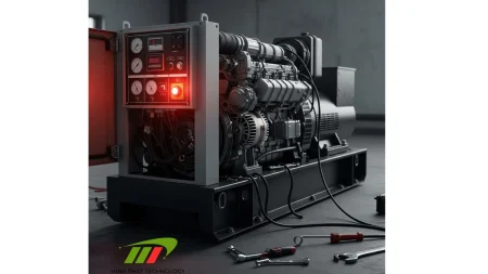 Máy phát điện không phát ra điện - nhấp nháy cảnh báo