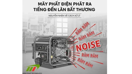 Máy phát điện tạo tiếng ồn lớn