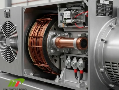 Vỏ bảo vệ đầu phát máy phát điện