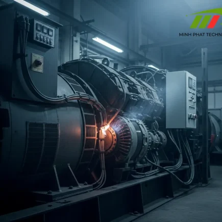 Đầu phát của máy phát điện bị lỗi