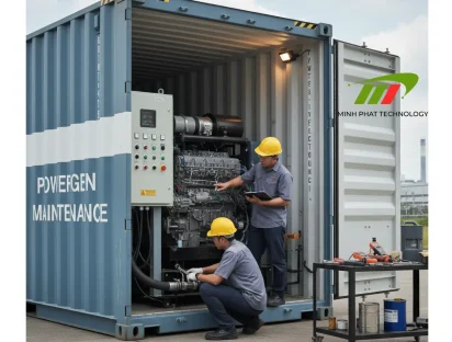 Hướng dẫn bảo dưỡng máy phát điện trong container