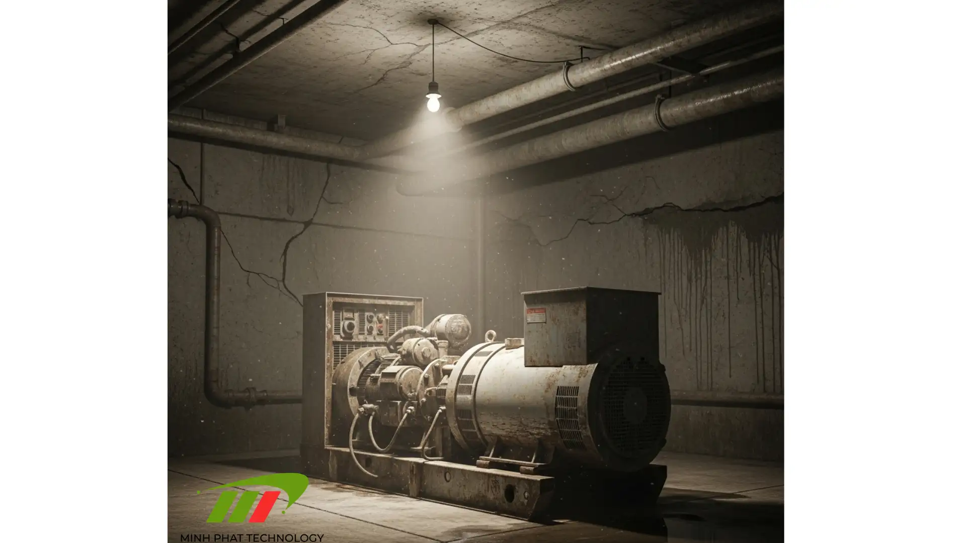 Máy phát điện bị ảnh hưởng bởi môi trường lắp đặt