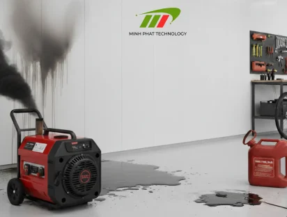 Nguyên liệu kém gây hại máy phát điện