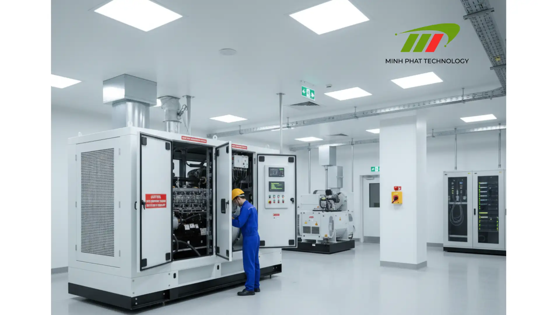 Bảo trì máy phát điện bệnh viện