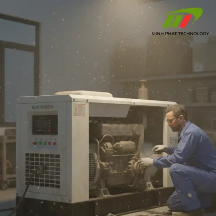 Bảo trì máy phát điện trong môi trường nhiều bụi bẩn