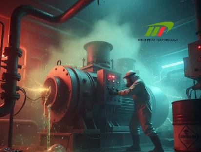 Rủi ro của máy phát điện khi vận hành trong xưởng hoá chất