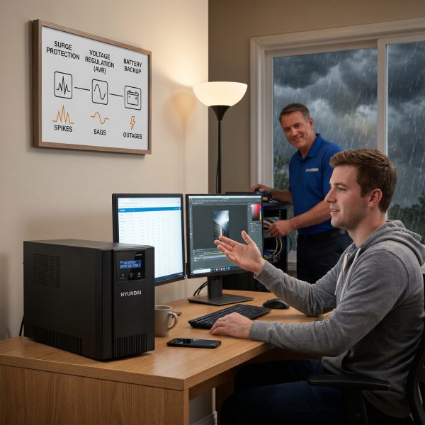 UPS khác gì so với ổn áp và chống sét lan truyền?