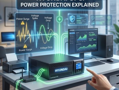 UPS có chống sốc điện, sụt áp và tăng áp không?