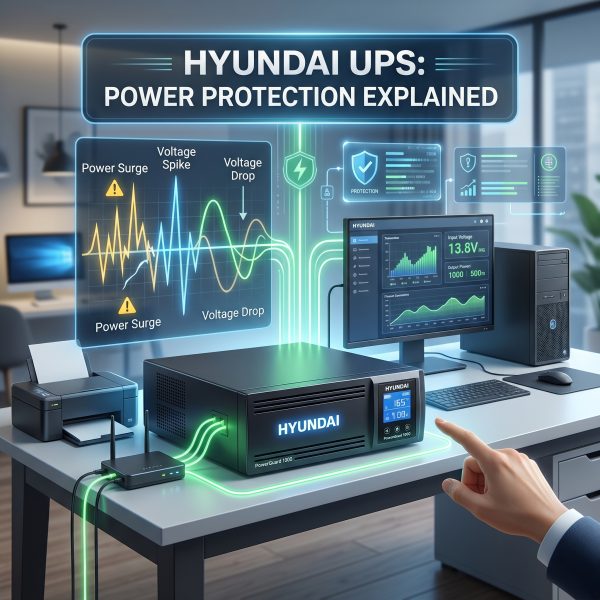 UPS có chống sốc điện, sụt áp và tăng áp không?